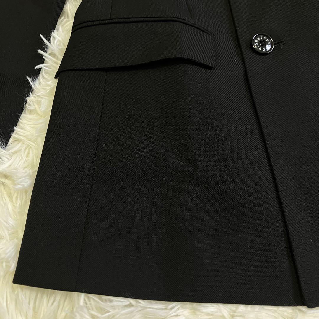 fukucyan様✨DRESSTERIOR ウール混 ダブル ブラックサージ