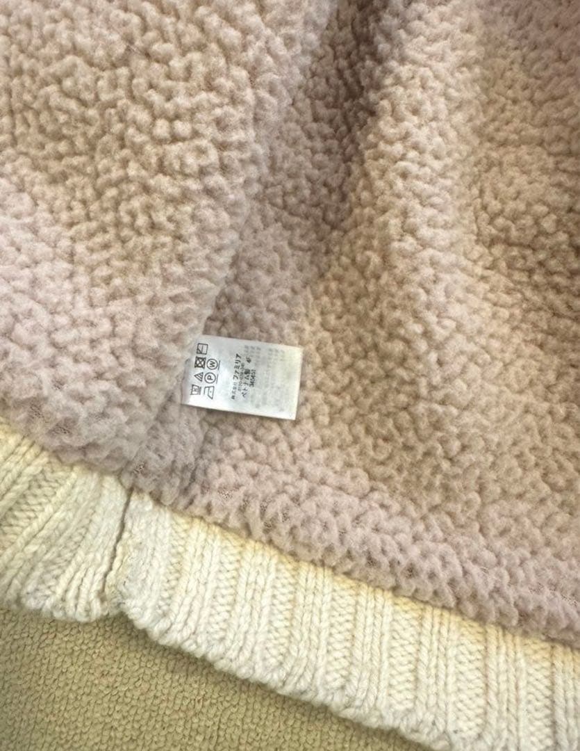 H*♡様 ファミリア ニット　セーター　カウチン　ジャケット　120 ダッフル