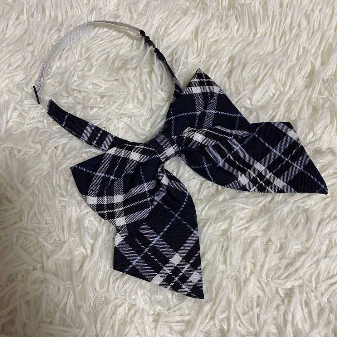 【未使用級】ポンポネット　フォーマル3点セット　ネイビー　150-160cm