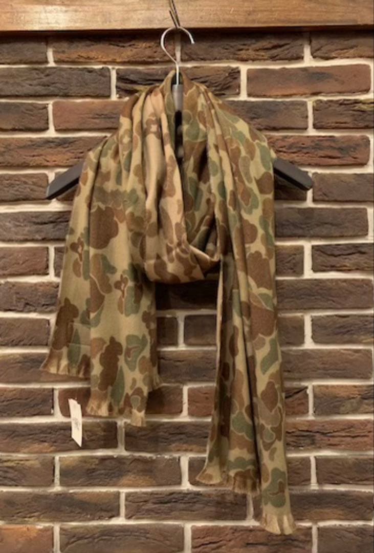 RRL 迷彩 WOOL マフラー