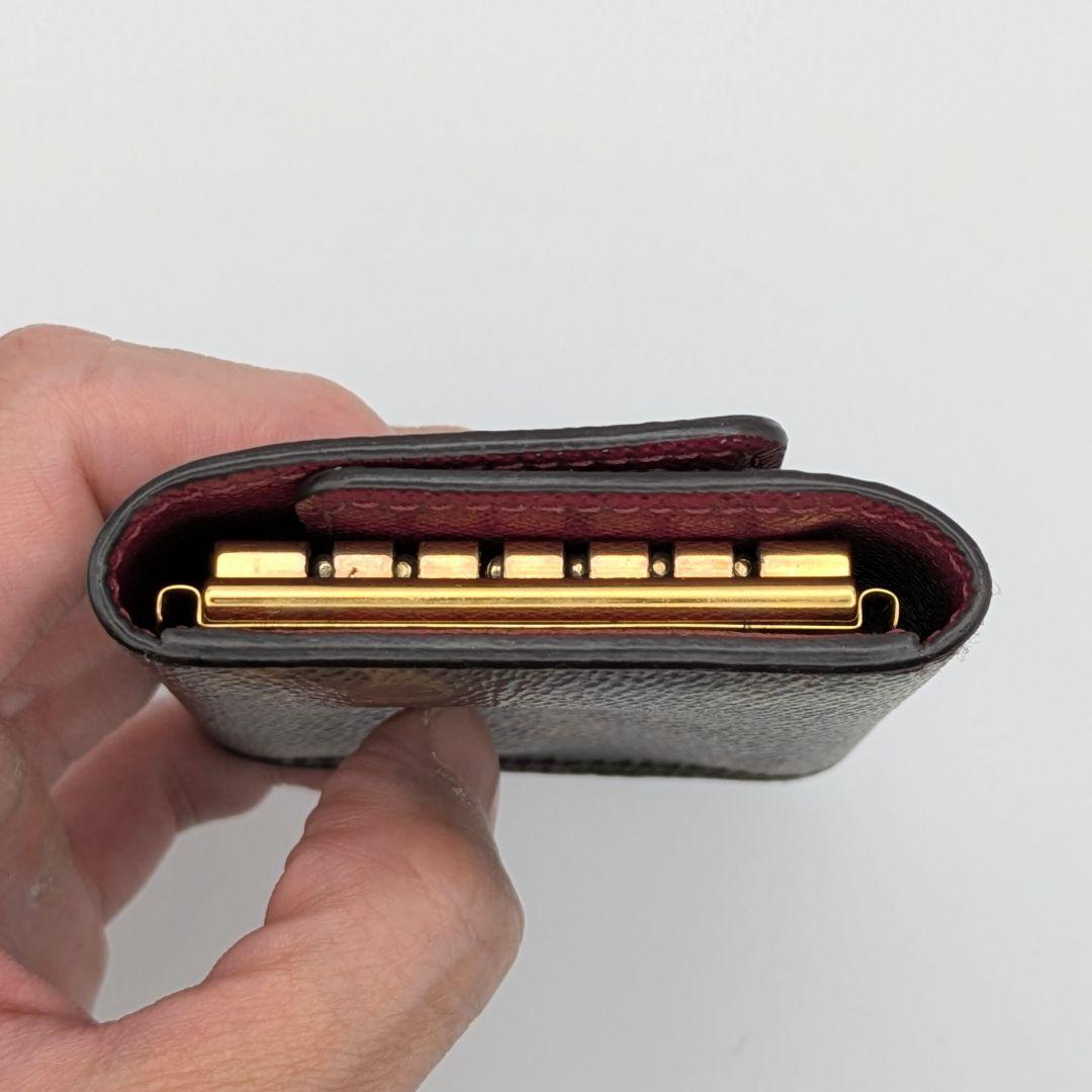 ルイヴィトン モノグラム キーケース ミュルティクレ6 フューシャ