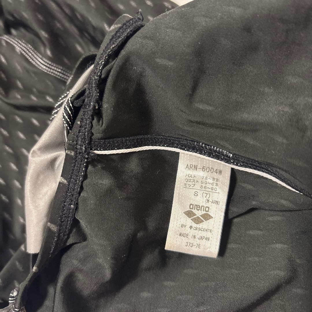 浩*T様 アリーナARN-6004W競泳水着 黒色　サイズS