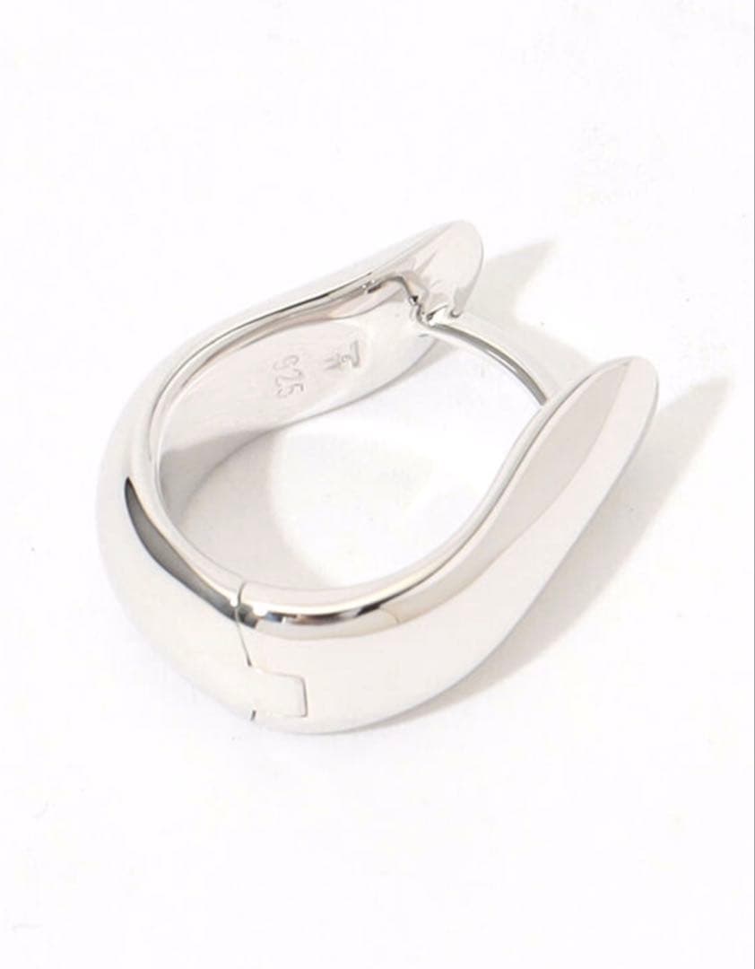 【未使用級】トムウッド/オイスターフープ/スモール/シルバー/ピアス