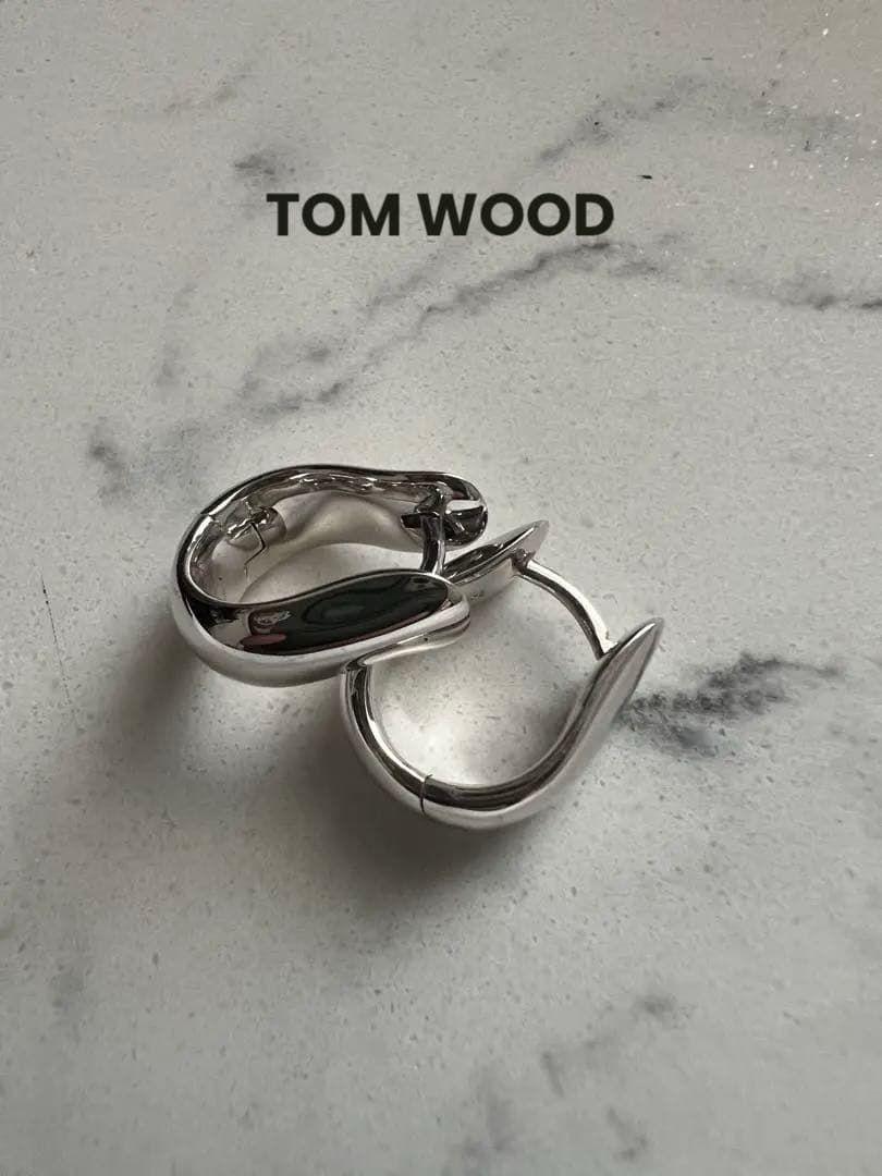 【未使用級】トムウッド/オイスターフープ/スモール/シルバー/ピアス