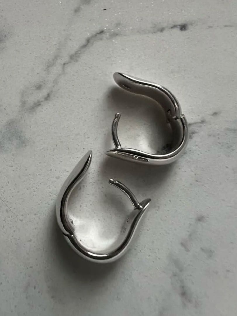 【未使用級】トムウッド/オイスターフープ/スモール/シルバー/ピアス
