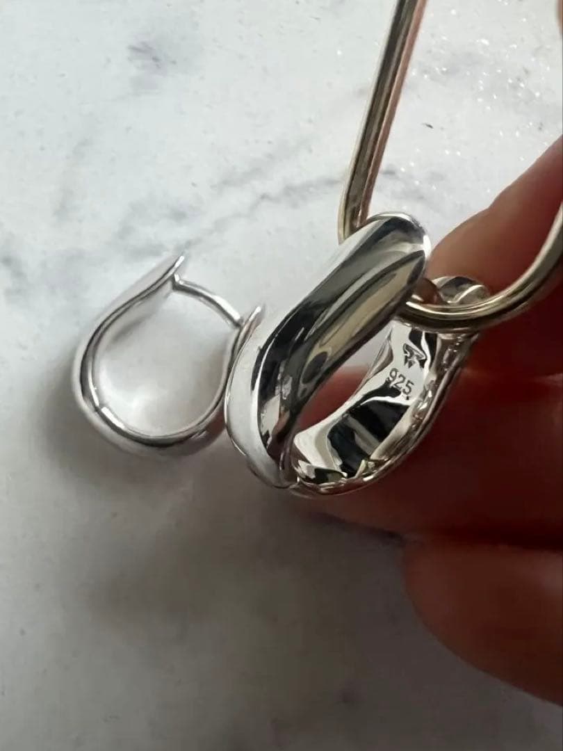 【未使用級】トムウッド/オイスターフープ/スモール/シルバー/ピアス