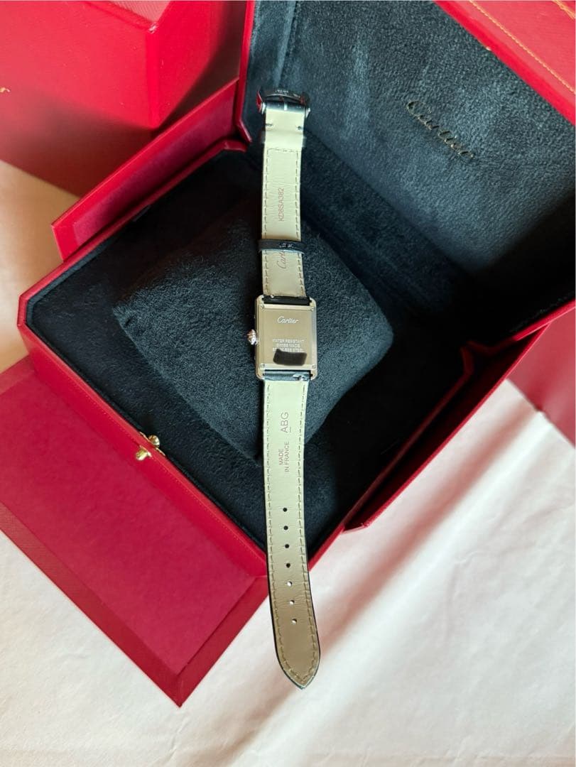 Cartierカルティエ TANK MUST タンクマスト クォーツ SM