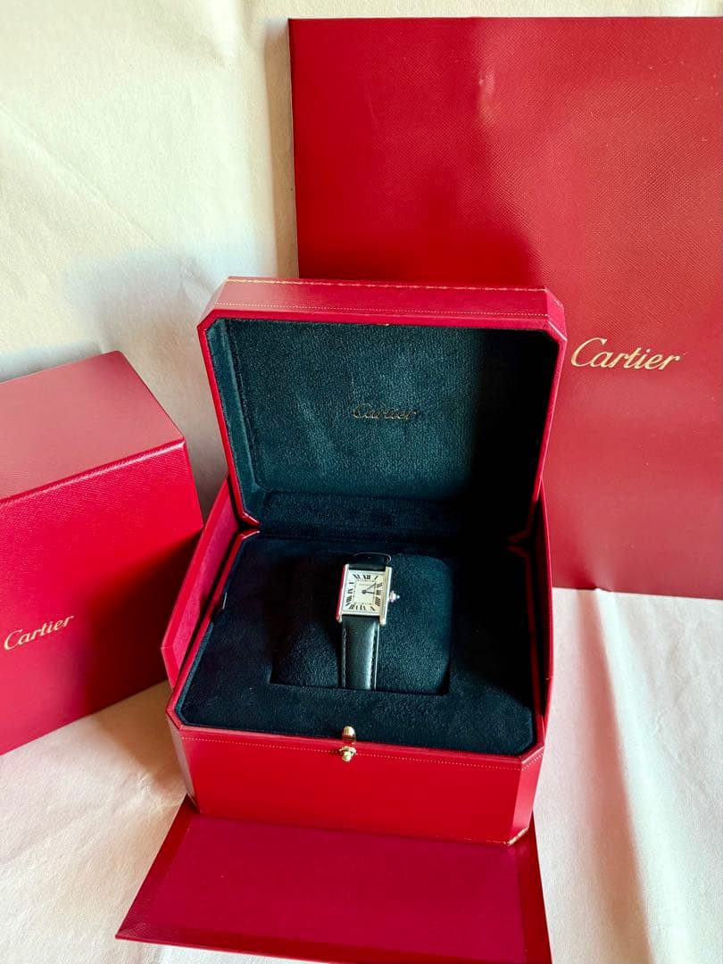 Cartierカルティエ TANK MUST タンクマスト クォーツ SM