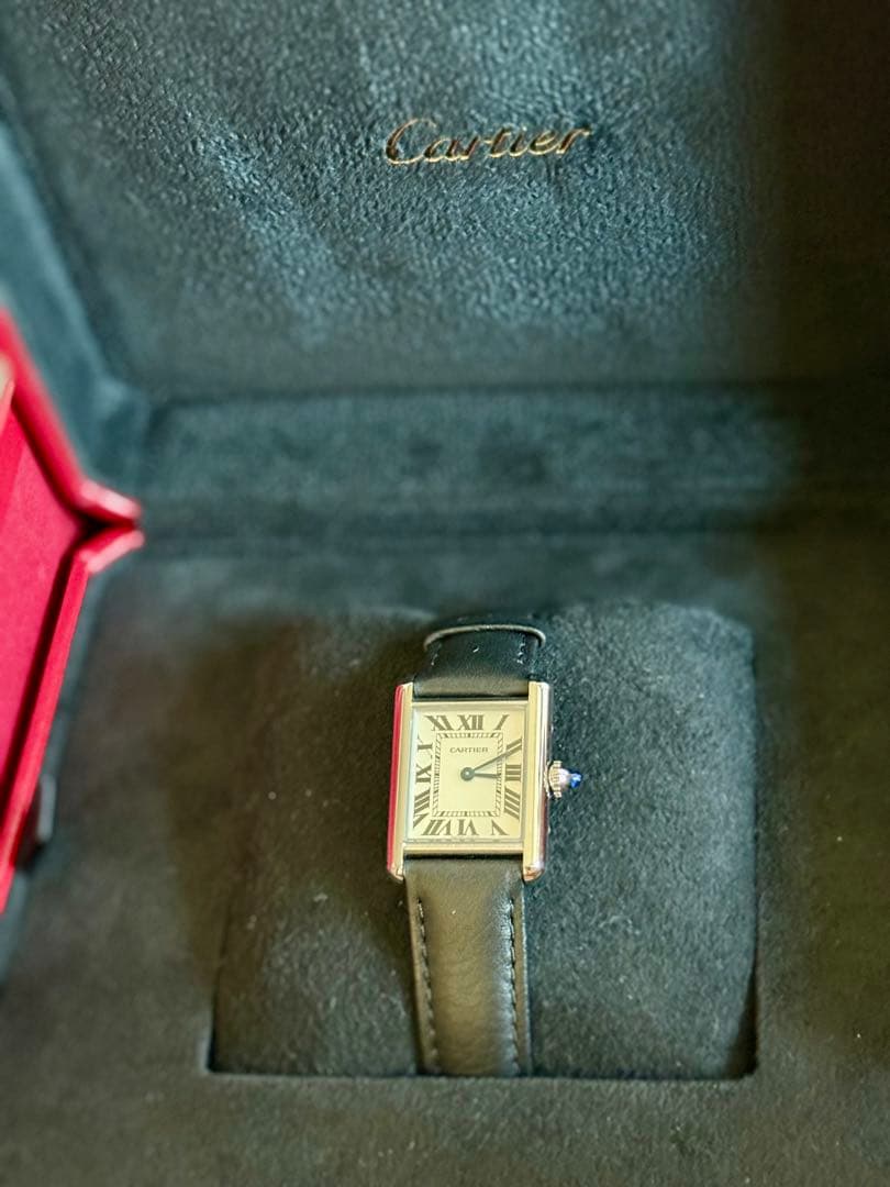Cartierカルティエ TANK MUST タンクマスト クォーツ SM