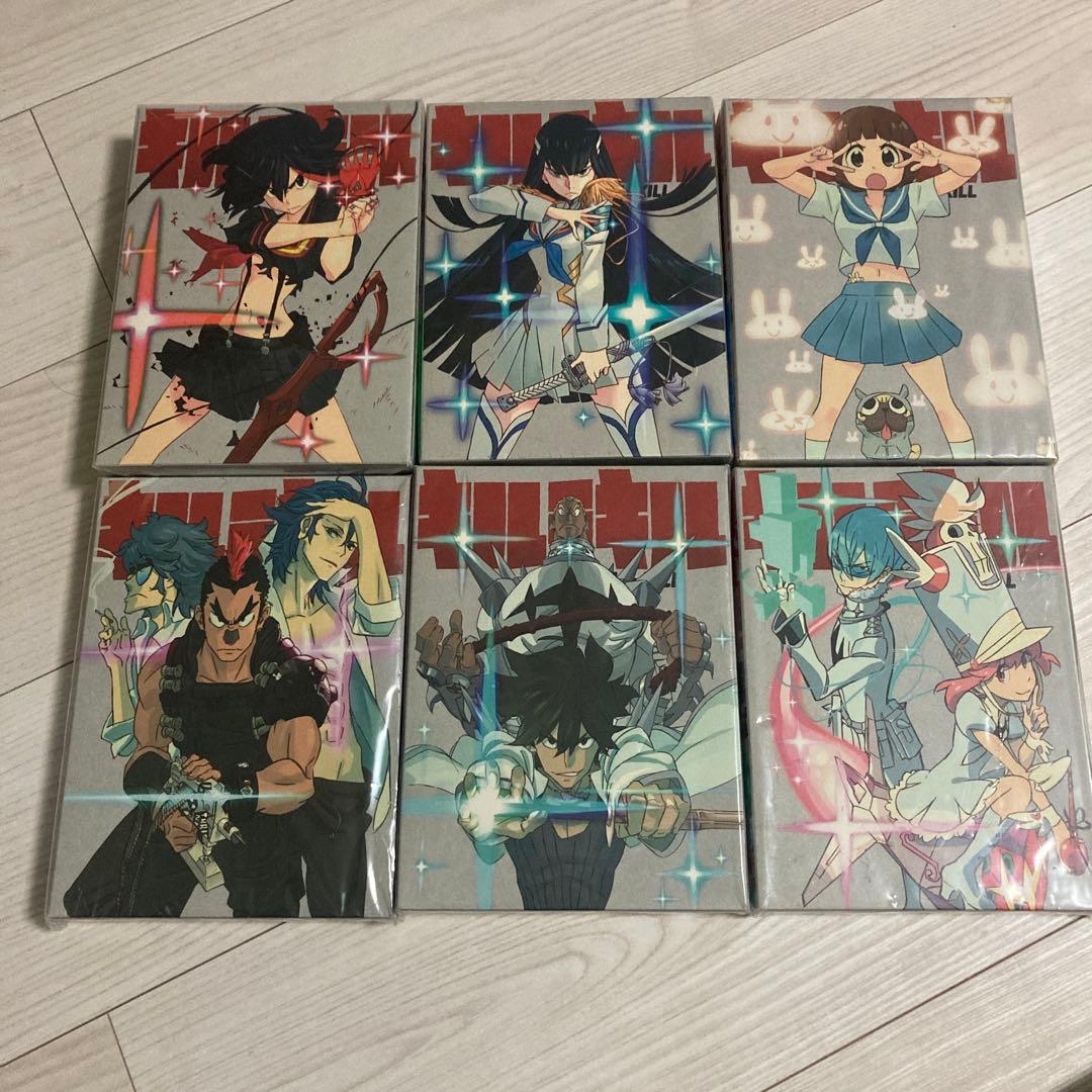 【新品DVD】キルラキル 〈完全生産限定版〉1,2,3,4,5,6 セット