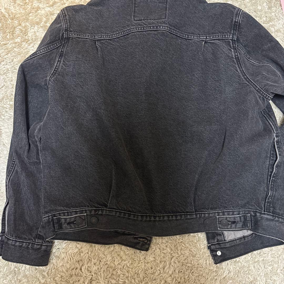 Levi's ブラック デニムジャケット S