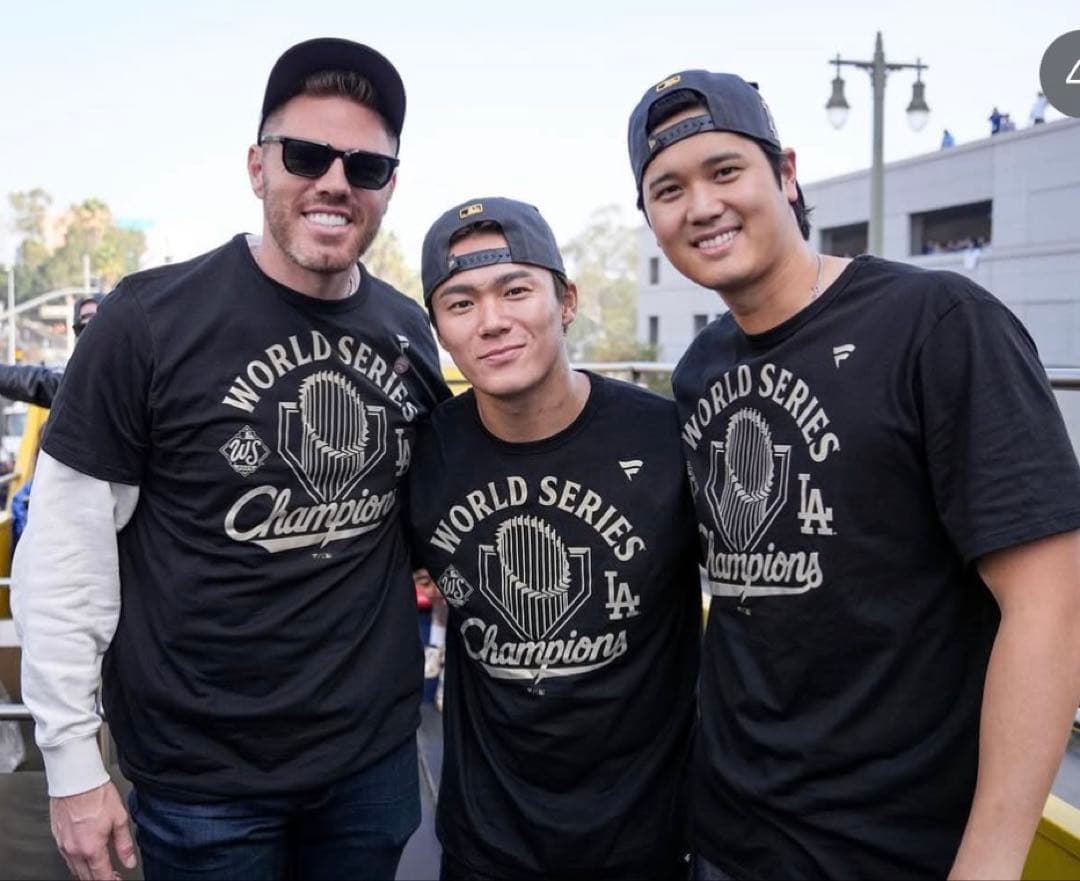 2025ドジャースワールドシリーズ優勝記念Tシャツ即日発送可能