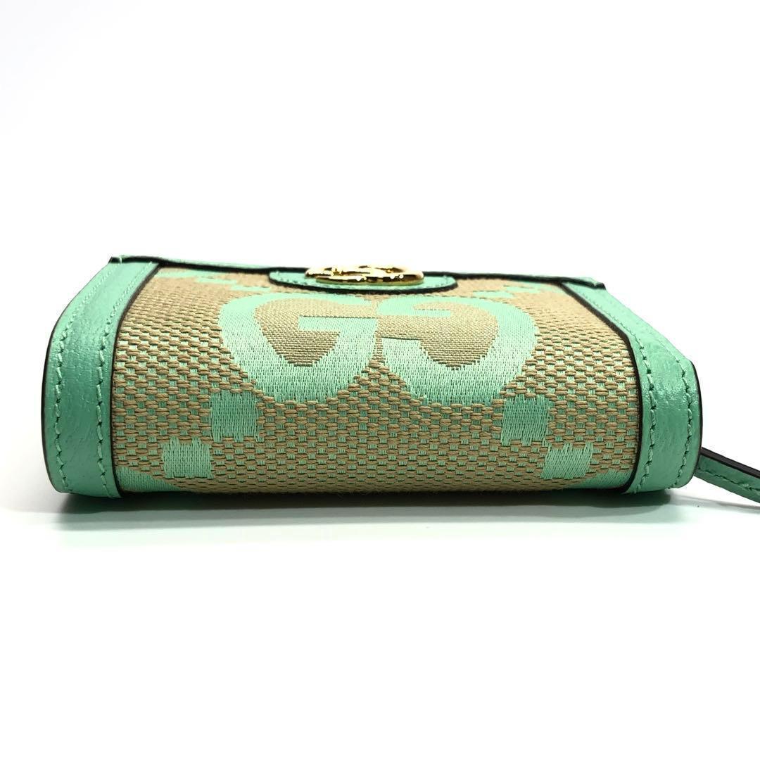 未使用✨希少 箱付 グッチ オフィディア ジャンボG コンパクトウォレット