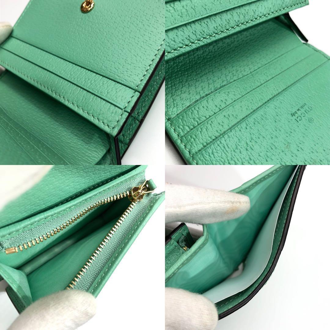 未使用✨希少 箱付 グッチ オフィディア ジャンボG コンパクトウォレット