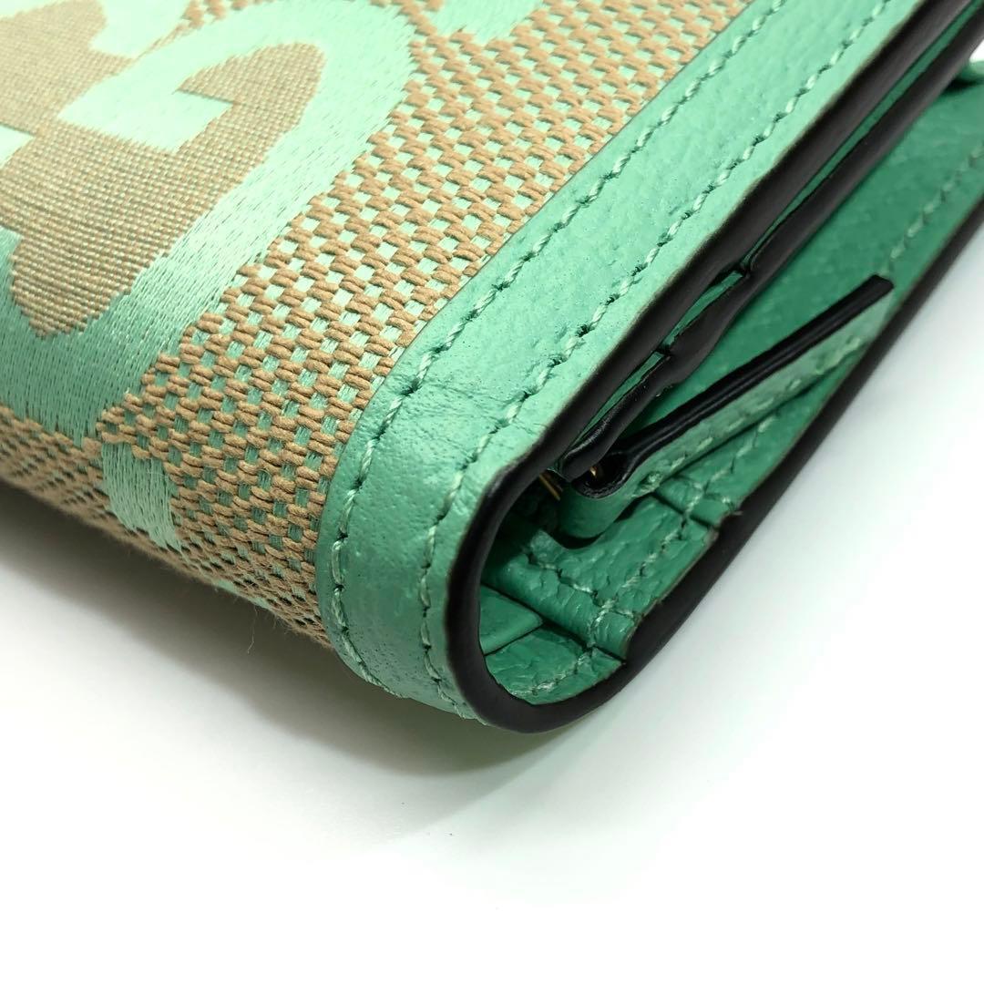 未使用✨希少 箱付 グッチ オフィディア ジャンボG コンパクトウォレット