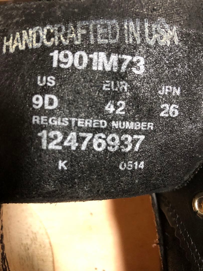 も*た様 【箱付きデッド】Chippewa チペワ　サービスシューズ　オックスフ