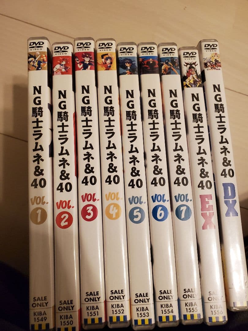 NG騎士ラムネ&40 DVD セット
