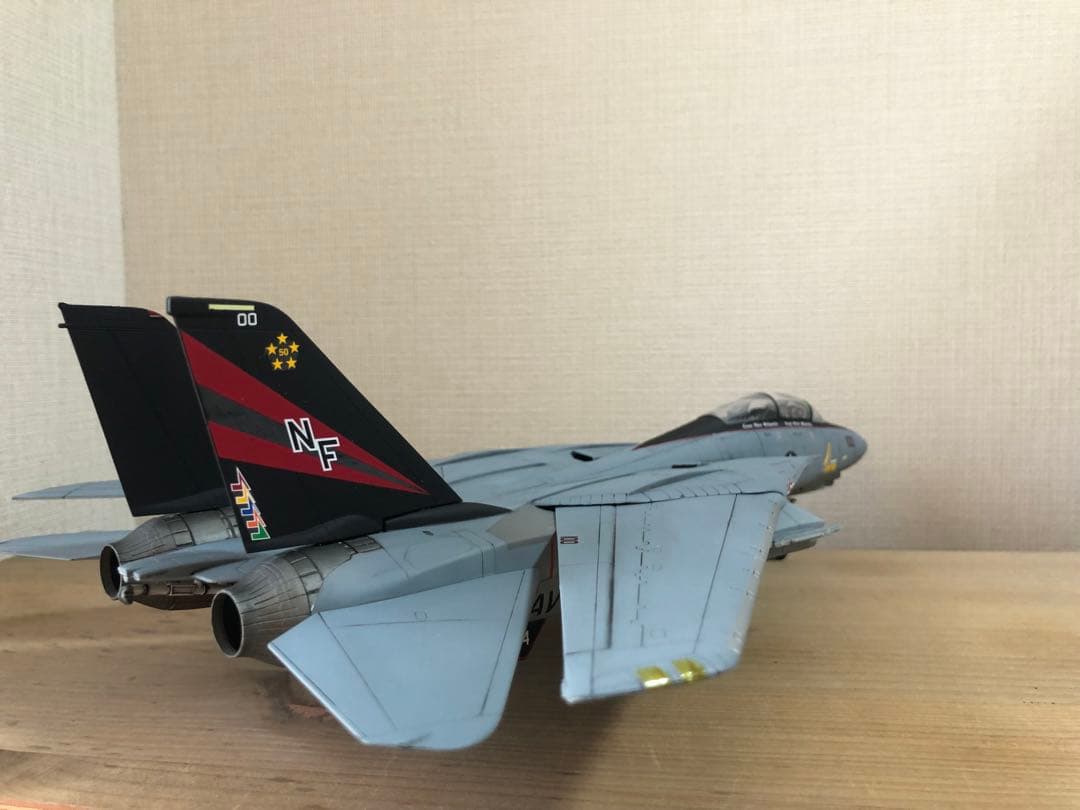 moon。米海軍　F-14A プラモデル