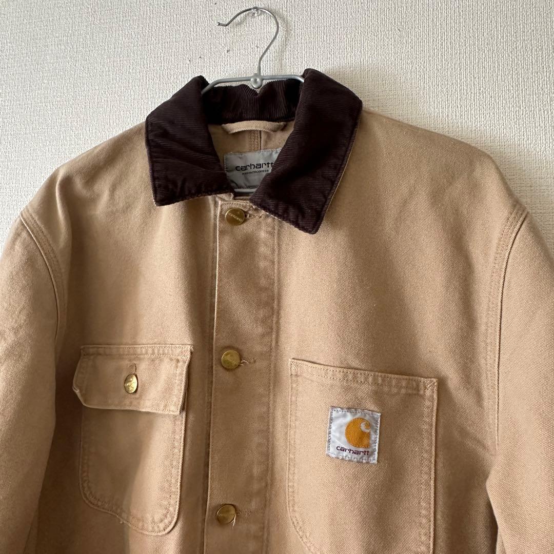 完売品Carhartt WIP ミシガンコートライトブラウンL