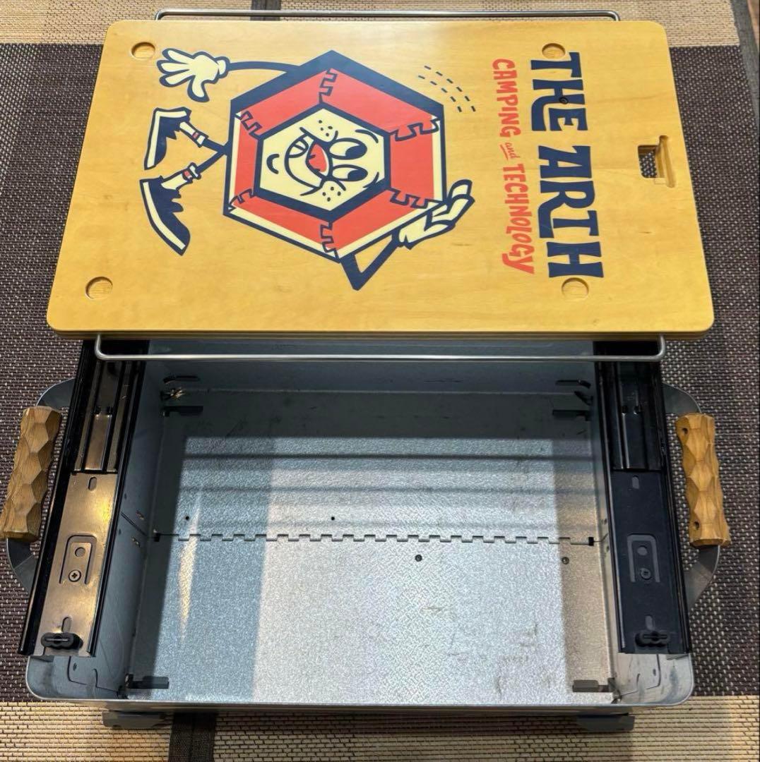 シェルコン25 シェルフコンテナ　ざーっす床上手さんカスタムスライドトップ付き