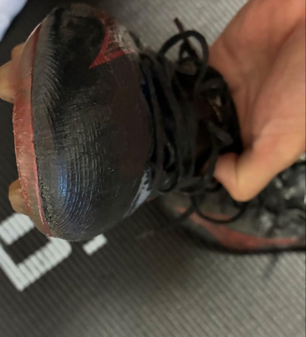 MORELIA ブラック/レッド シューズ