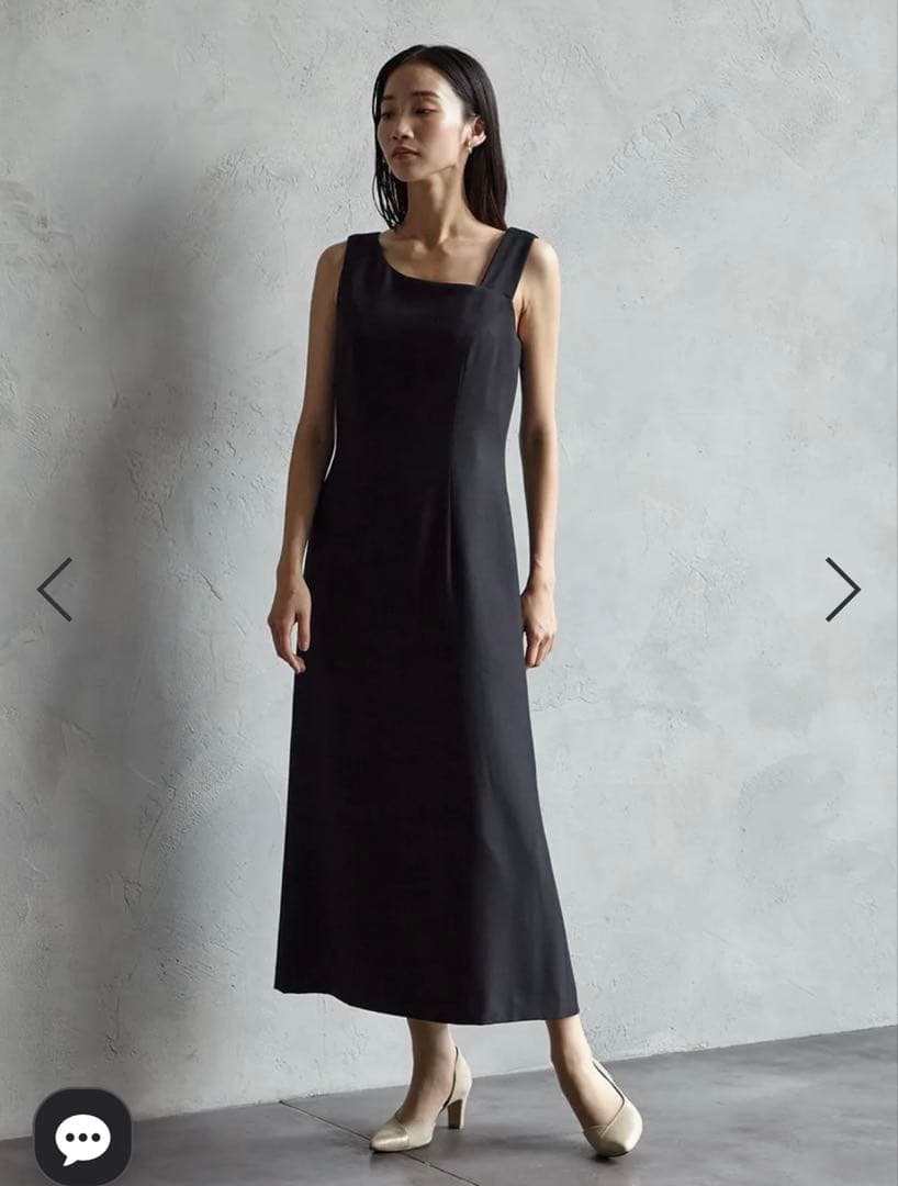 Aimer Acret アシンメトリーケープ付タイトラインドレス オケージョン