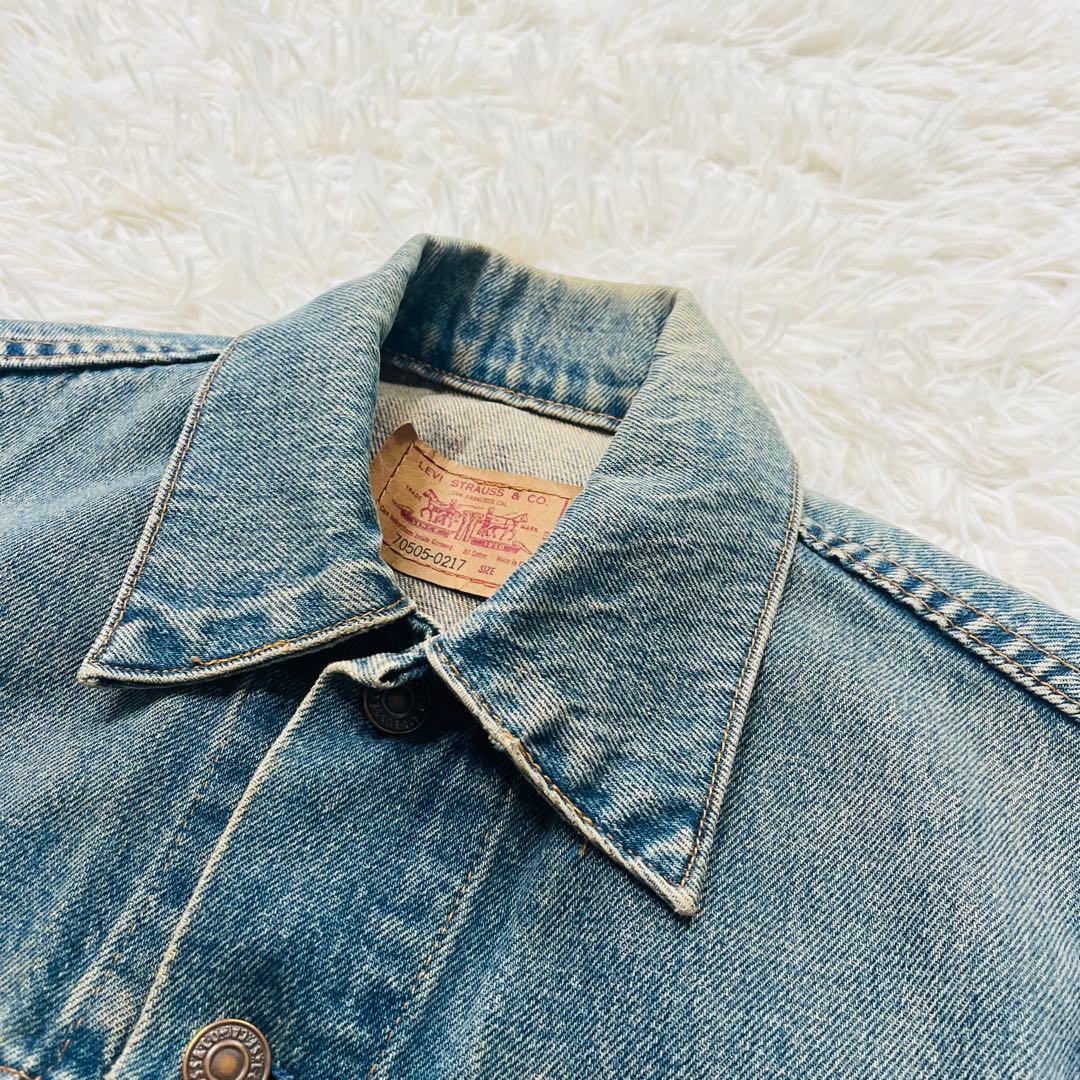 Levi's 70505-0217 95年 USA製 34サイズ 釦裏715
