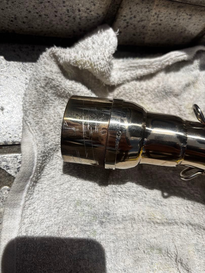 K2TEC GP-R STDチタン フルエキゾーストマフラー NMAX125