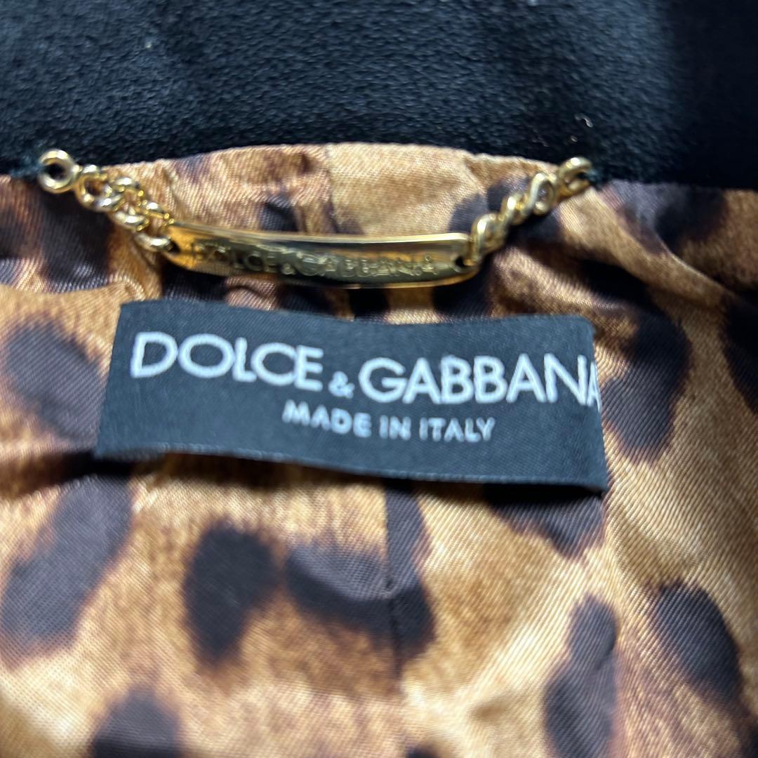 ドルチェアンドガッバーナ　テーラードジャケット　レオパード　42