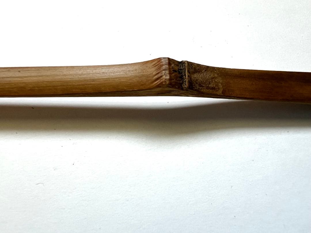 美品【松の緑】大徳寺塔頭　高桐院 上田義山書付 煤竹茶杓 竹玄作