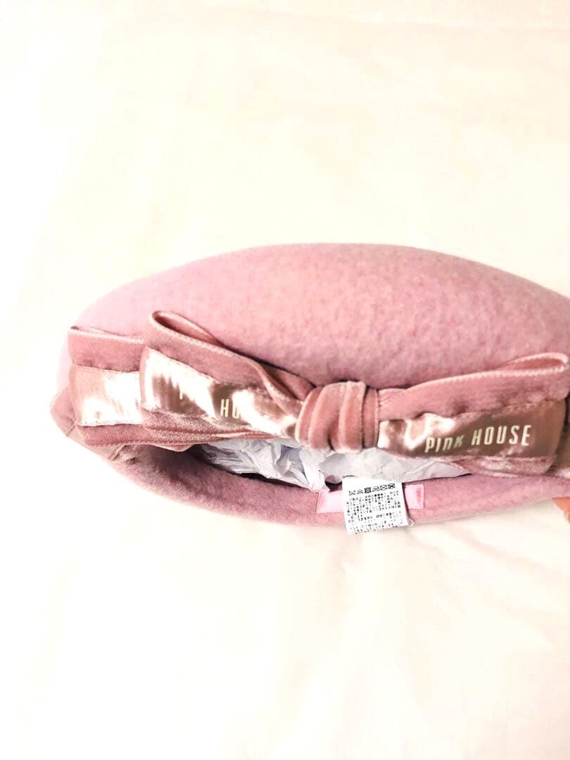 PINKHOUSE×misako aoki ベレー帽　青木美沙子　ピンク