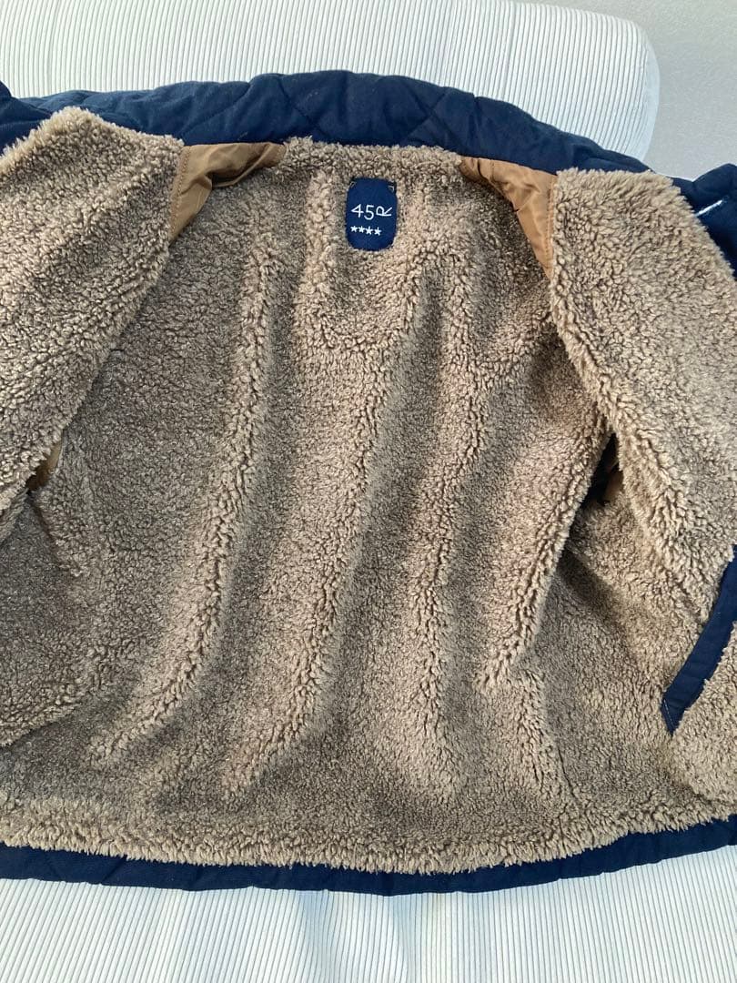 45R フォーティファイブアール ボア キルティング コート ブルゾン