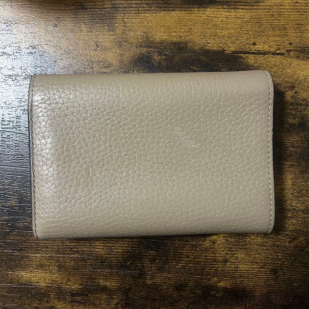 ア*ヤ様 Louis Vuitton ベージュ 三つ折り財布
