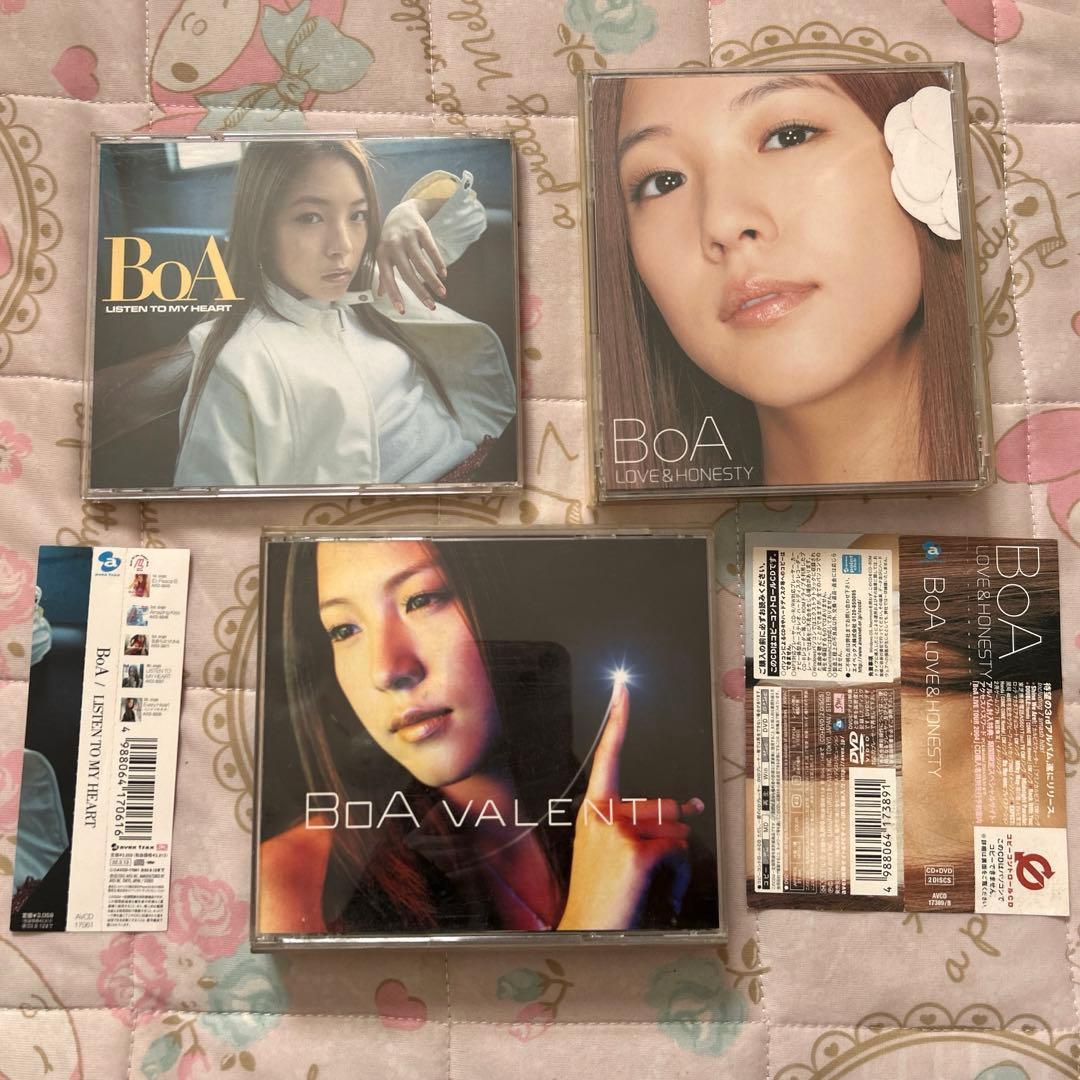 【初回限定版/多数あり】BoA CD PV DVD付き　まとめ売り　12枚セット