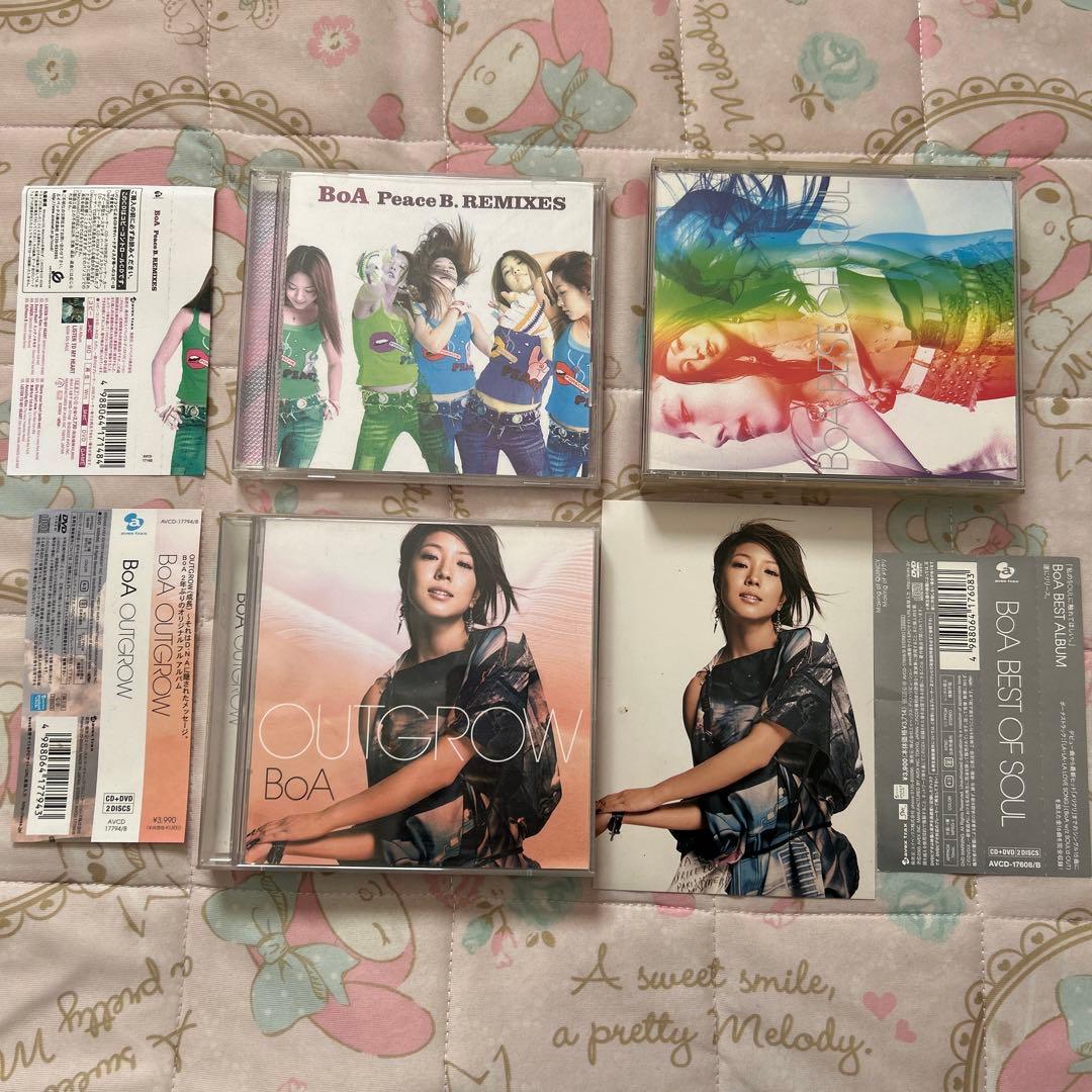 【初回限定版/多数あり】BoA CD PV DVD付き　まとめ売り　12枚セット