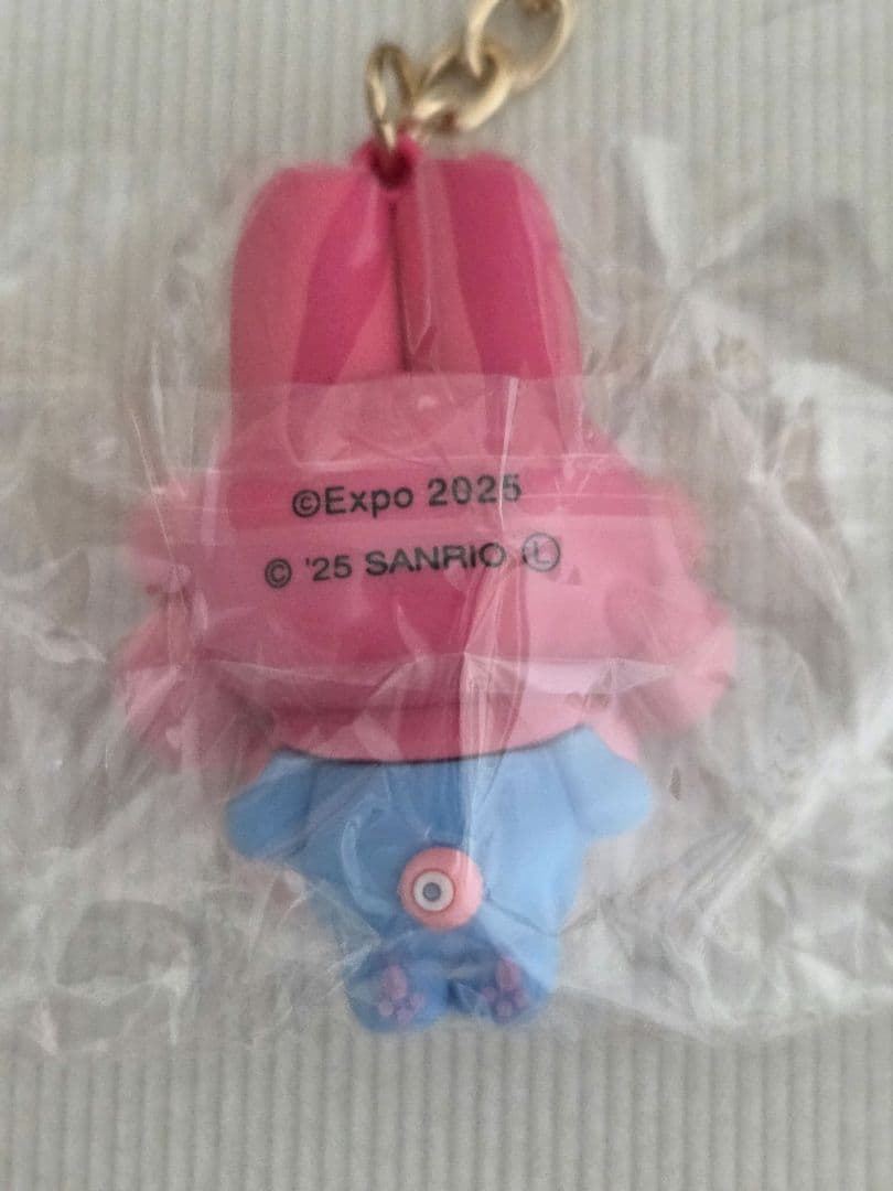 サンリオミャクミャク なりきり立体キーホルダーパステルカラー7種類コンプリート