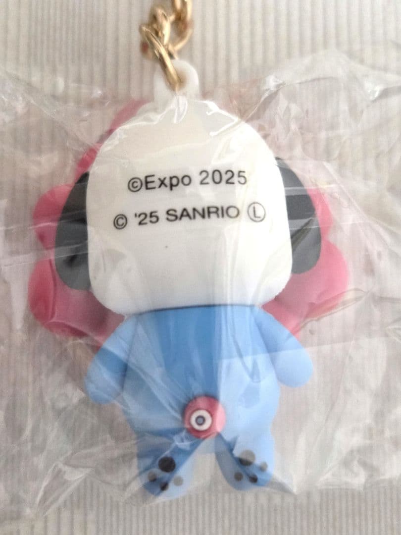 サンリオミャクミャク なりきり立体キーホルダーパステルカラー7種類コンプリート