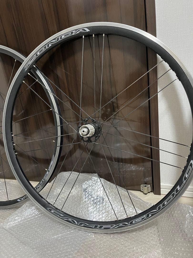 【直接引渡限定】カンパニョーロ　ゾンダ　C17 前後ホイールセット