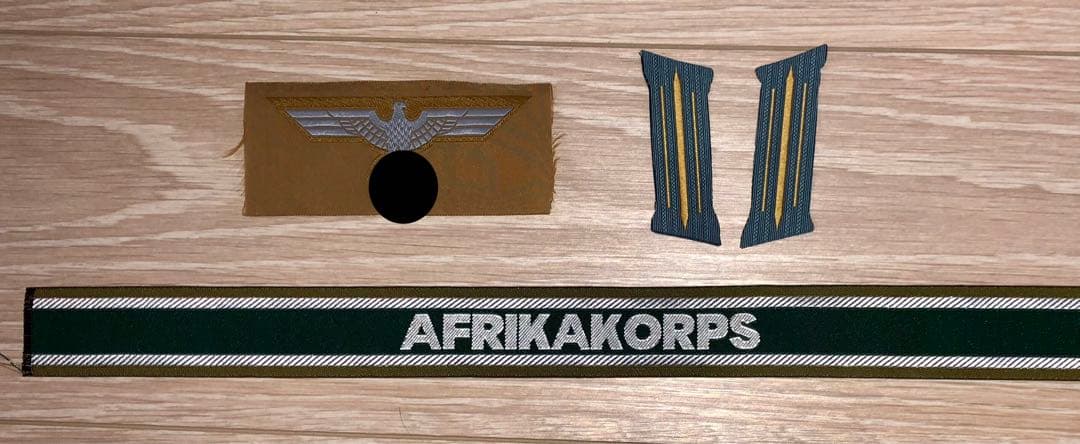 ドイツ軍アフリカ軍団ジャケット 新品ドイツ軍M36ぽいベージュ制服　Lサイズ程度