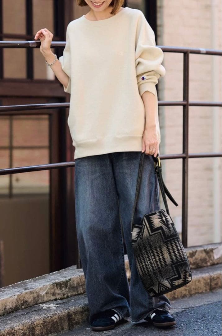 フレームワークChampion別注製品染めreverse weave