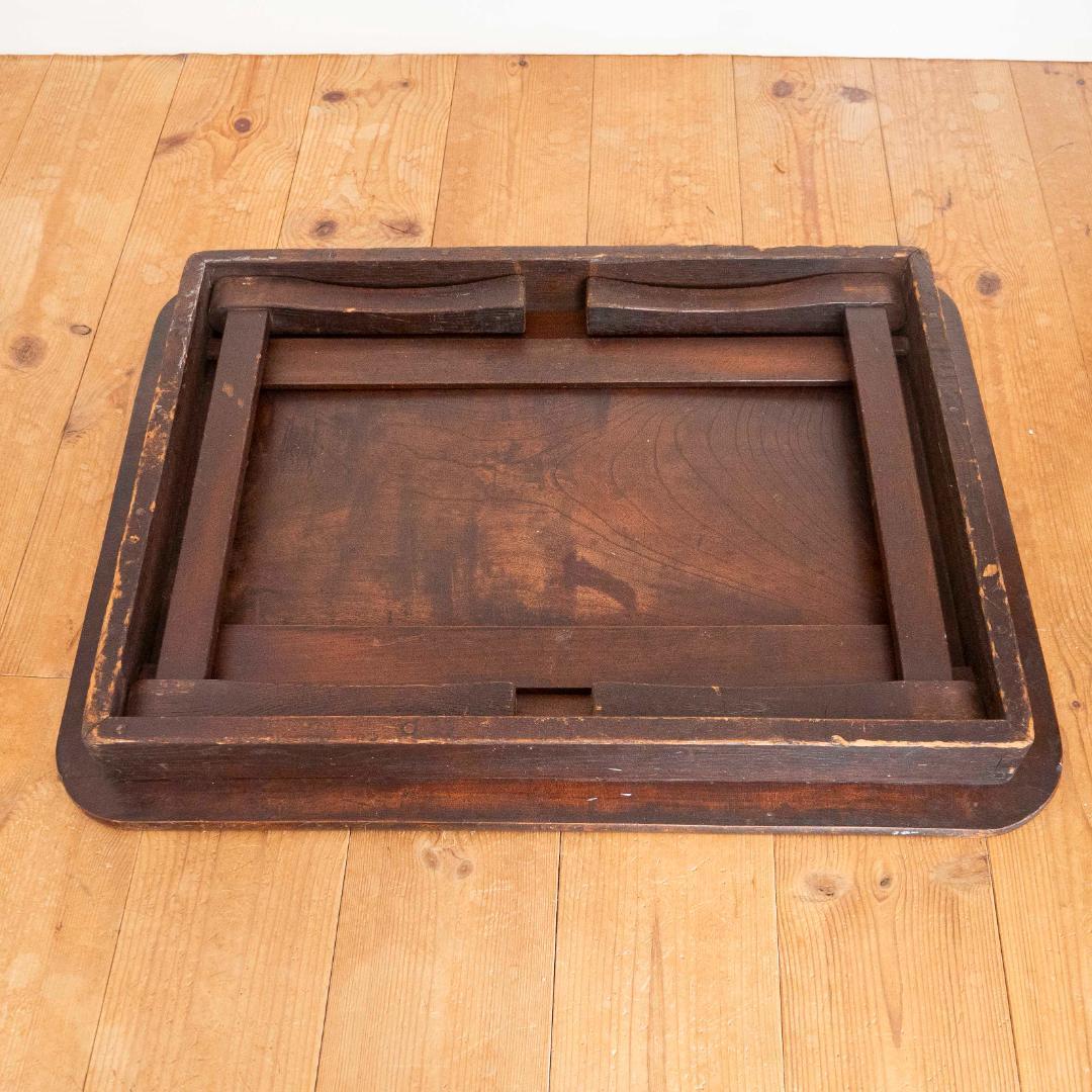 古いちゃぶ台　折りたたみ　古道具