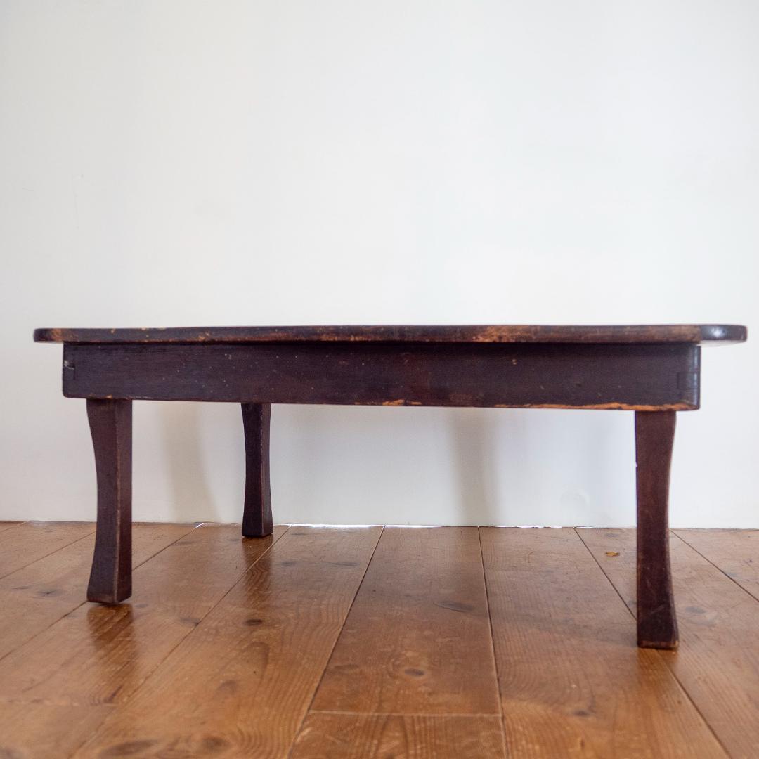 古いちゃぶ台　折りたたみ　古道具