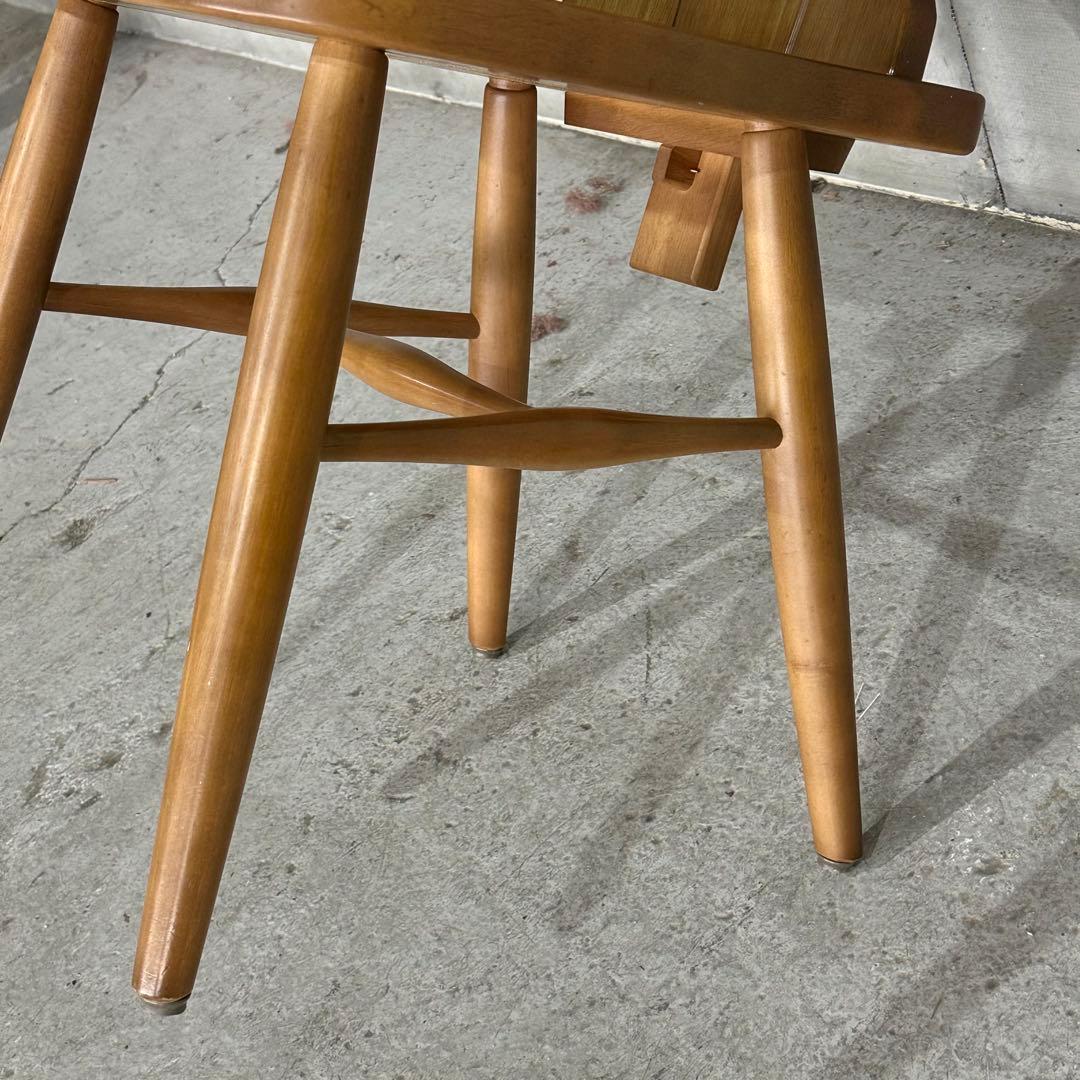 ✦karimoku✦ カリモク RUSTIC チェア／ニング 椅子／昭和レトロ③