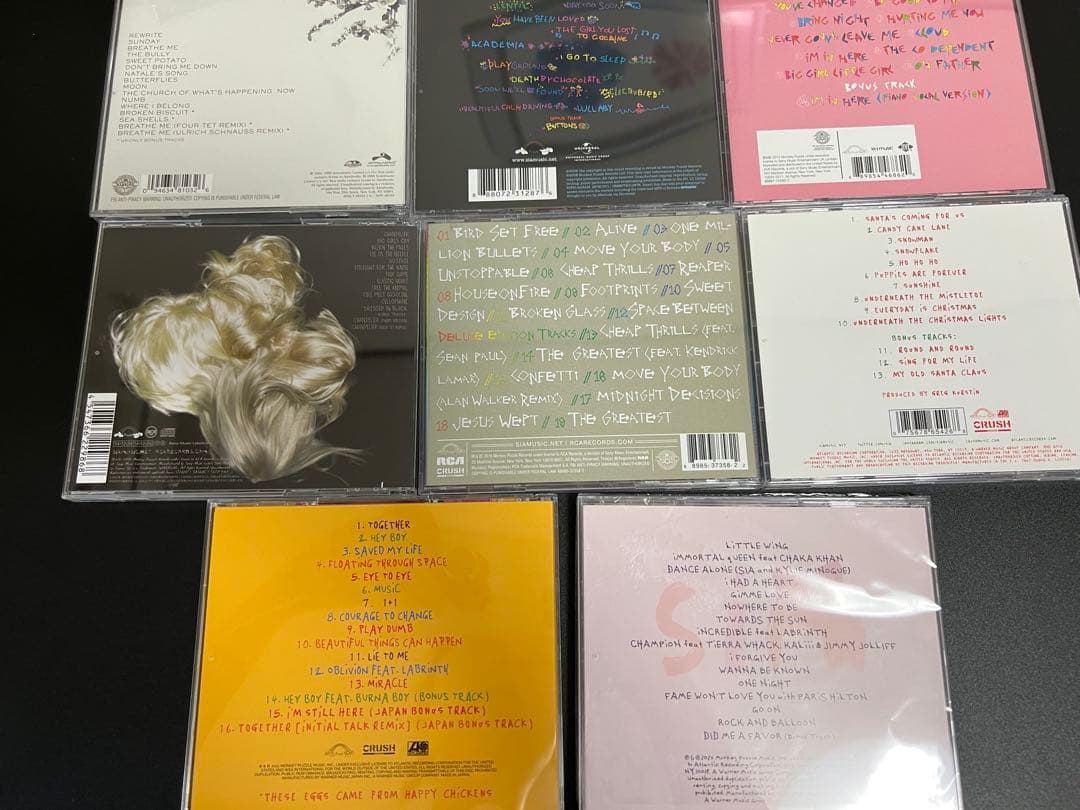 Sia album CD まとめ