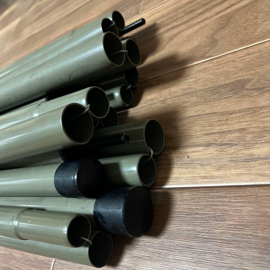 カーキ アルミ テントポール