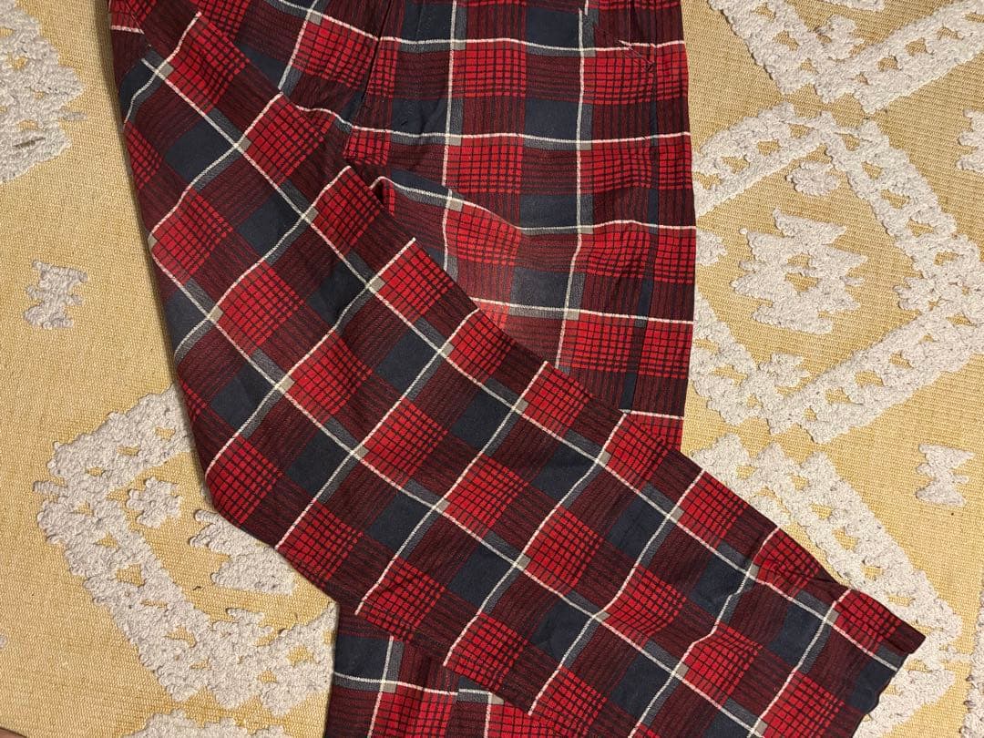 『レア物』UNDERCOVERISM チェック柄スラックス　サイズ2