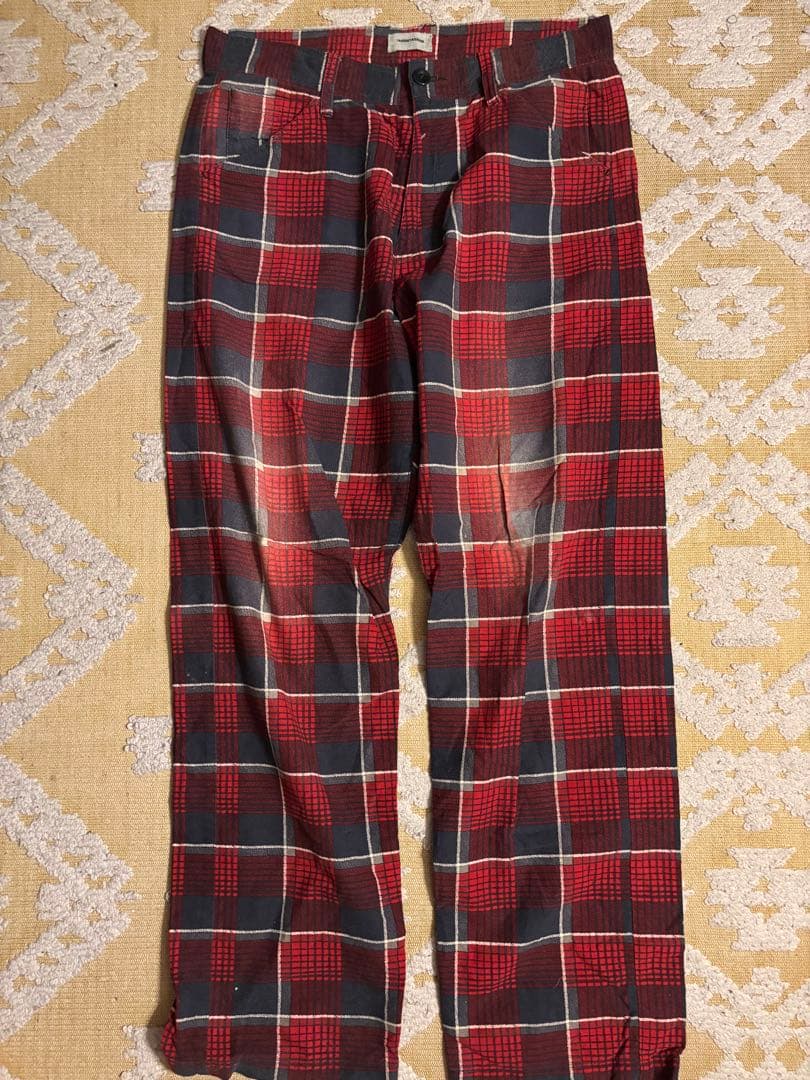 『レア物』UNDERCOVERISM チェック柄スラックス　サイズ2