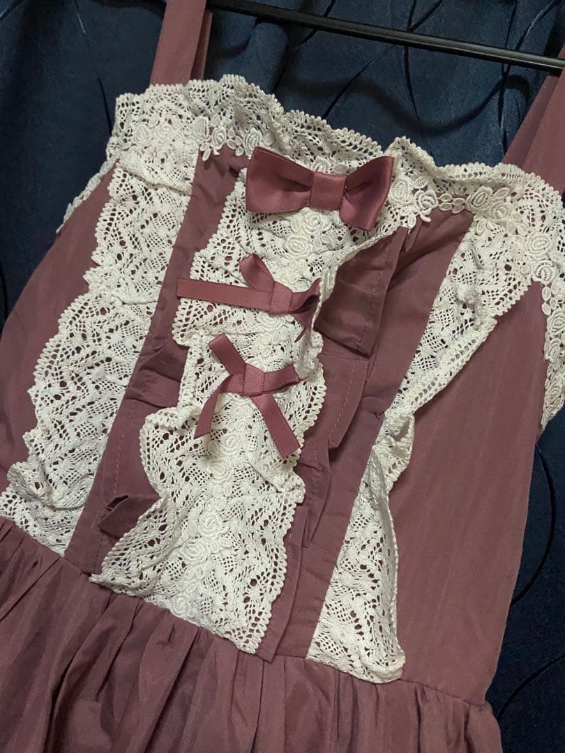 chalmiere シャルミエール　クラシックドールジャンパースカートセット