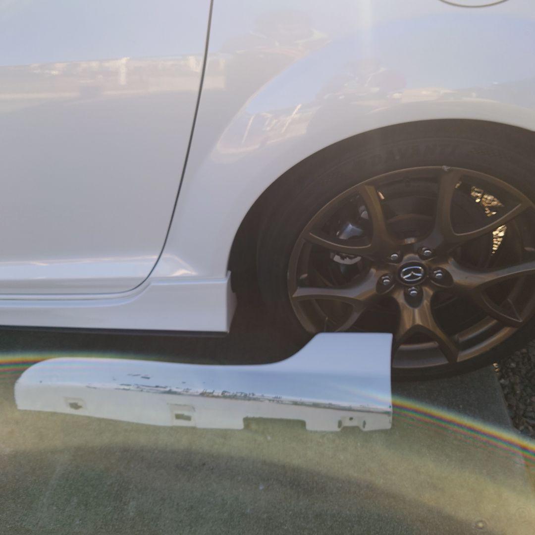 SE3P RX-8 純正OP 中古 左右　サイドディフレクター　スポイラー