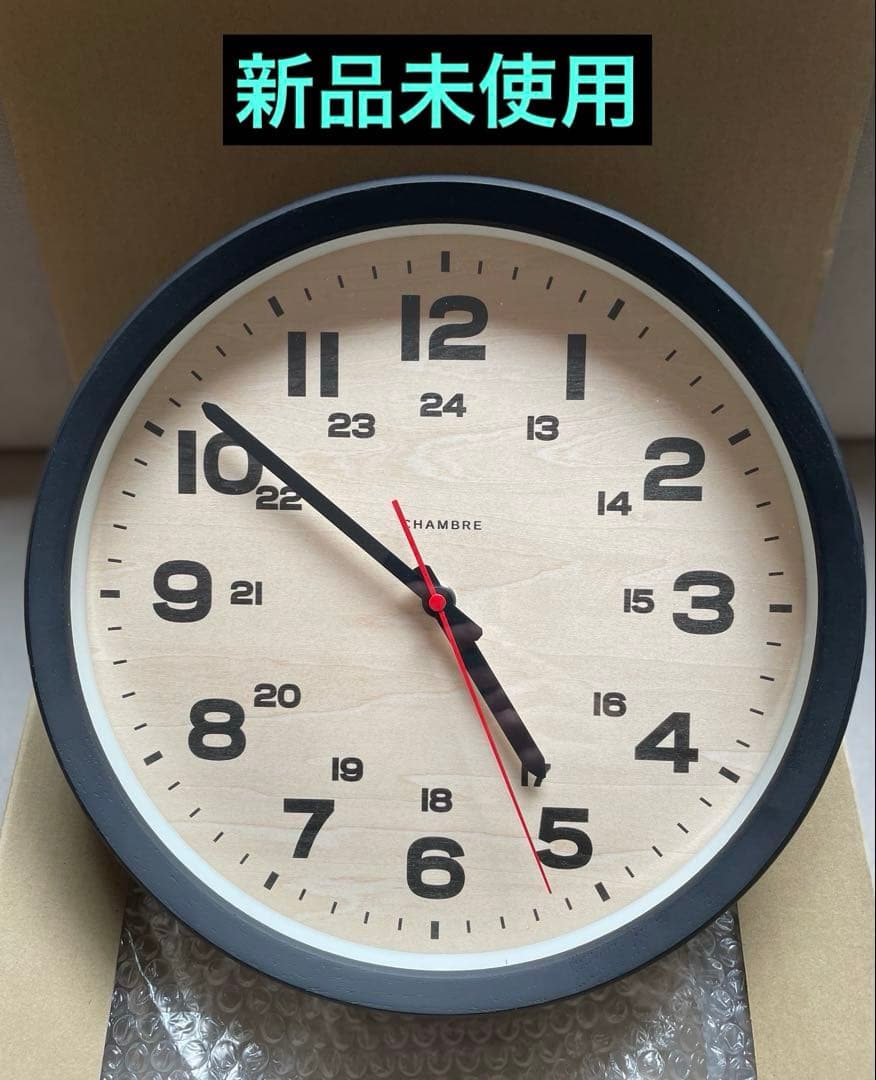 新品 INTERZERO インターゼロ CHAMBRE CH-050BK 時計